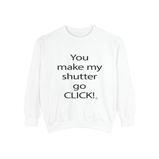 Photography Lover Sweatshirt, Garment-Dyed Unisex Crewneck, Cute Gift for Photographers, Click Chic Apparel for all Occasions, Cozy [...]