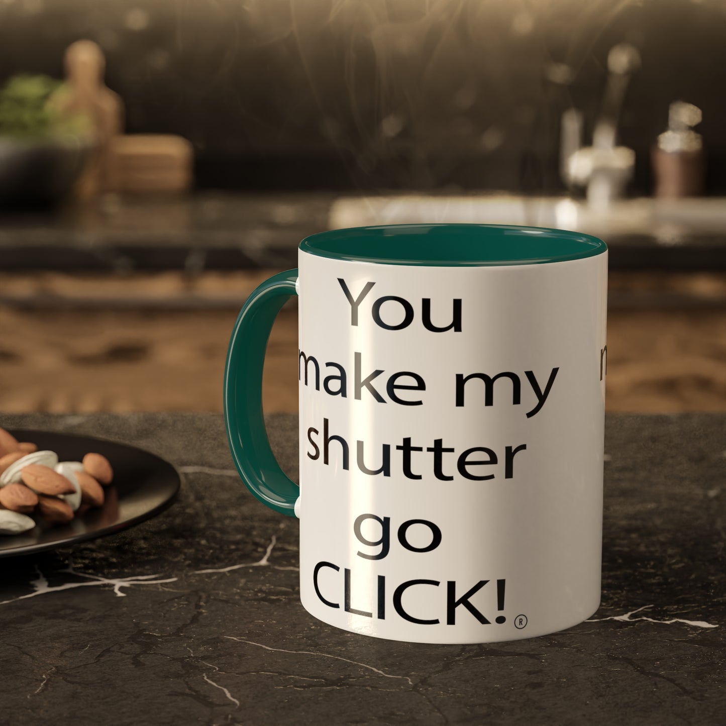 You make my shutter go CLICK!® - Colorful Mugs, 11oz